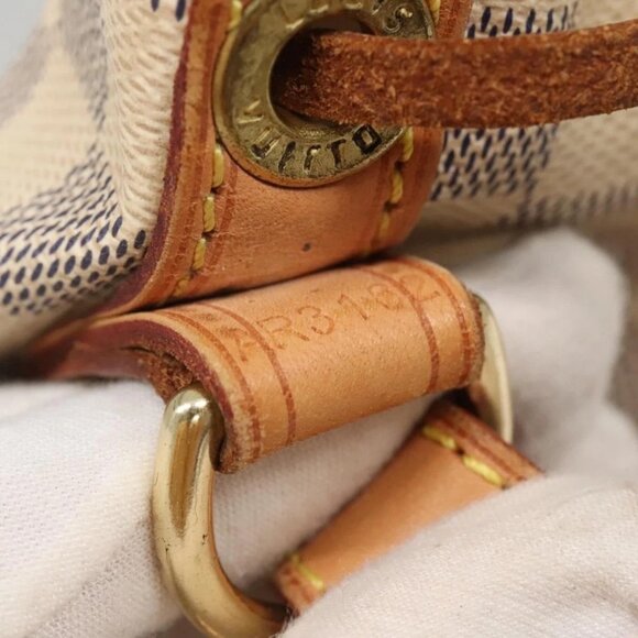 LOUIS VUITTON Damier Azur Noe Shoulder Bag LV Auth - Picture 12 of 16